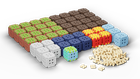 Marioinex, Mini Waffle, Blocks, set de constructie, 406 piese