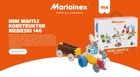 Marioinex, Mini Waffle, Constructor, set de constructie, 140 piese