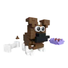 Marioinex, Mini Waffle, Pocket Pets Puppies, Boxer, set de constructie, 50 piese