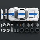 Mattel Brick Shop, Hot Wheels, Elite Series Corvette Grand Sport, set de constructie, 918 elemente