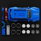 Mattel Brick Shop, Hot Wheels, Speed Series ’94 Audi Avant RS2, set de constructie, 236 elemente