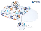 Medi Partners, Boho Animals, cearceaf cu elastic pentru carucior, bej