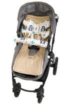 Medi Partners, Boho Animals, insertie pentru carucior, set, bej