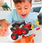 Mega Bloks, Hot Wheels Monster Trucks, Bone Shaker Crush Course, set de constructie