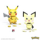 MEGA Pokemon, Pikachu Trio Evolution, set de constructie, 621 piese