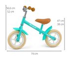 Milly Mally, bicicleta fara pedale, Marshall, Menta
