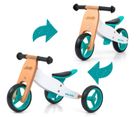 Milly Mally, Jake 2 in 1, bicicleta fara pedale, Mint