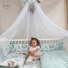 MimiNu, Lulu Natural, set lenjerie de pat single, 90-120 cm