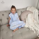 MimiNu, Sigilii, sac de dormit subtire de vara, TOG 0.5, albastru, marime M, 2-6 ani