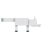 Minecraft, Polar fox, figurina