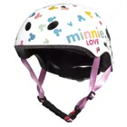 Minnie Mouse, casca de bicicleta, alb, 54-58 cm