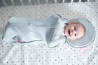 Motherhood, Invelitoare Zip&Swaddle masura 1 (2,5-5kg), Grey/Grey Classics