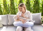 Motherhood, perna de alaptare, standard, ursuleti albastri