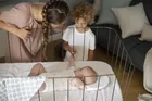 Motherhood, perna ergonomica de stabilizare pentru bebelusi, Pink Classics