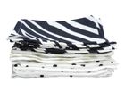 Motherhood, Servetele de muselina si bumbac 30-30 cm, 7 buc., Blue Zebra
