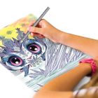 Nebulous Stars, Iceana, caiet de schite cu markere metalizate