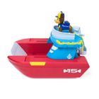 Paw Patrol, Sea Patroller Vehicle, set de joaca cu figurina Chase