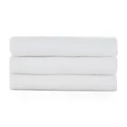 Petite&Mars, Moussy Total White, set de scutece din muselina de bambus, 68-68 cm, 3 buc.
