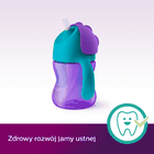 Philips Avent, cana cu pai, violet, 9 luni+, 200 ml, SCF796/02