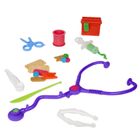 Play-Doh, Care 'n Carry Vet, set creativ + 4 cutii de plastilina GRATUIT, set promotional