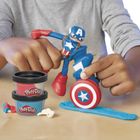 Play-Doh, Marvel, Captain America, figurina si accesorii, set creativ