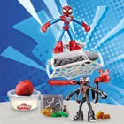 Play-Doh, Marvel Spider-Man, Launch & Slice Battle, set creativ