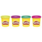 Play-Doh, set creativ, plastilina, 4 culori, mix