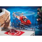 Playmobil, City Action, Statie de pompieri cu elicopter, 9462