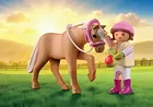 Playmobil, Duo Pack, Fata cu ponei, 71887
