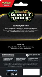 Pokemon TCG: Mega Evolution, Perfect Order, Premium Checklane Blister, joc de carti