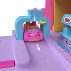 Polly Pocket, Pollyville, Fresh Market, set de joaca cu 2 papusi si accesorii