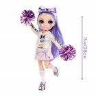 Rainbow High, Cheer Doll, Violet Willow, papusa fashionista