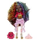 Rainbow High, Shimmers with Slime, Iris, papusa fashion cu plastilina