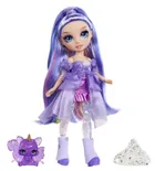 Rainbow High, Shimmers with Slime, Violet, papusa fashion cu plastilina