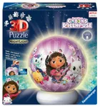 Ravensburger, Gabby's Dollhouse, Bila, puzzle 3D, lampa, 72 piese