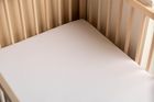 Sensillo, cearceaf impermeabila, jersey, alb, 120-60 cm