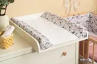 Sensillo, Fluturi, cearceaf pentru masa de infasat, roz, 50-70 cm