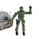 Smiki, Armed Forces, tanc militar cu soldat, vehicul cu figurina
