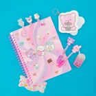 Smiki, Kawaii, carnetel, set cu accesorii