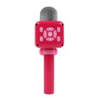 Smiki, microfon bluetooth cu difuzor, roz