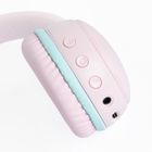 Smiki, Music World, casti wireless, supraauriculare, roz