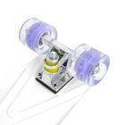 Smiki, Nori, placa skateboard de tip fish cu roti LED