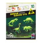 Smiki, Schelet stralucitor, T-Rex, kit excavare, set de stiinta
