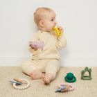 Smiki, Very Bunny, Elefantel, element de dentitie senzorial, jucarie pentru bebelusi