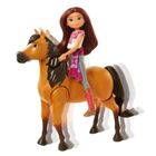 Spirit: Cu sufletul liber, set cu papusa si figurina de cal