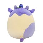 Squishmallows, Benito, Blueberry Cheesecake Cow, jucarie de plus, 19 cm