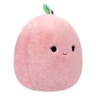 Squishmallows, Fuzzamallows, Phyllis, Peach, jucarie de plus, 30 cm