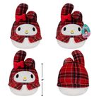 Squishmallows, Hello Kitty, Sanrio Plaid, jucarie de plus, 20 cm, 1 buc.