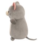 Squishmallows, Hugmee, Misty - Grey Mouse, jucarie de plus, 40 cm