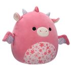 Squishmallows, Medium Plush, Aegi Pink Dragon, jucarie de plus, 30 cm
